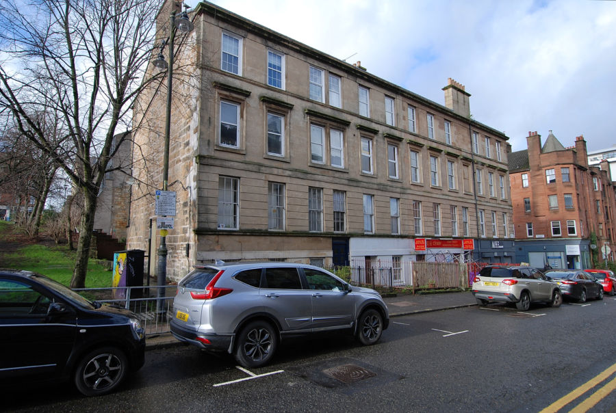 Glasgow, City Centre, Rose Street, G3 6SQ Black Hay